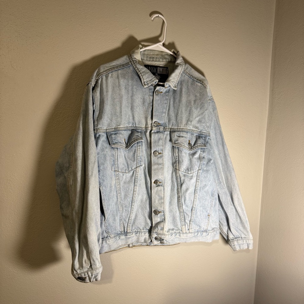 Denim Jacket in Light Blue